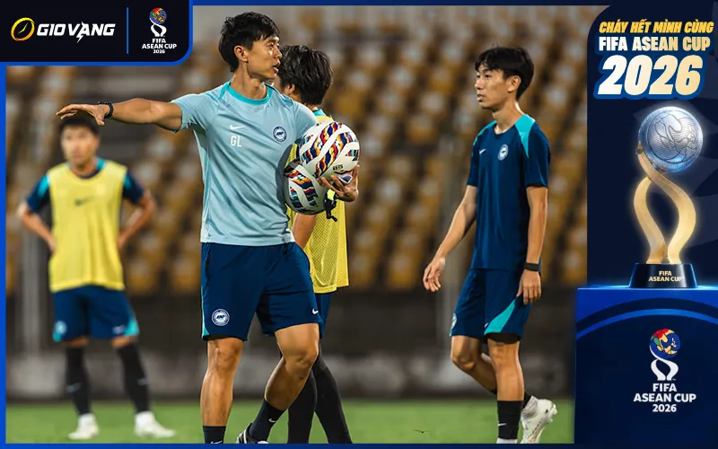 Nhận định đội tuyển Singapore tại FIFA ASEAN Cup 2026 qua sơ đồ