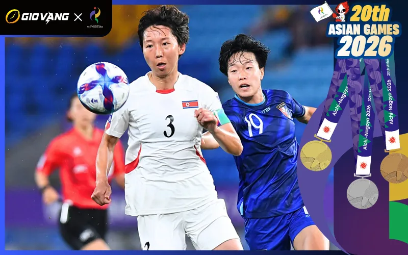 Nhận định soi kèo bóng đá nữ Triều Tiên vs nữ Đài Loan 13h00 ngày 25/9/2026