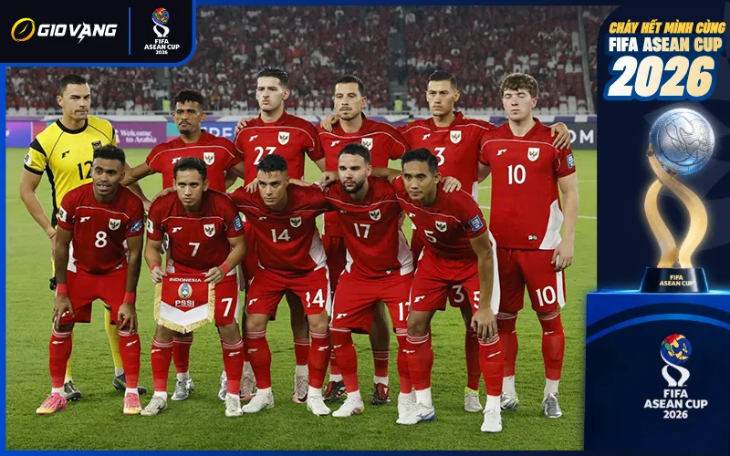 Nhận định đội tuyển Indonesia tại FIFA ASEAN Cup 2026