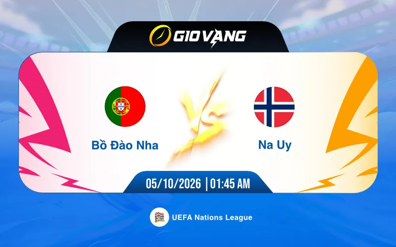 Soi kèo Bồ Đào Nha vs Na Uy 01h45 ngày 05/10/2026 – Nations League